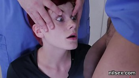 Insatiable slut has gaping holes brutally pounded by lustful studs