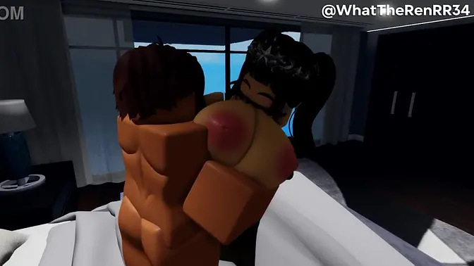 Fucking a hot chick | ROBLOX