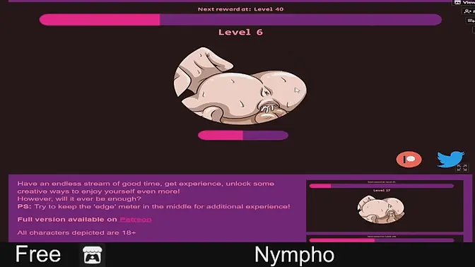 Nympho ( itchio Free) Clicker