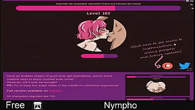 Nympho ( itchio Free) Clicker