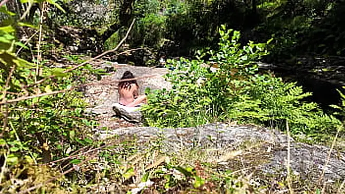 Voyeur Stranger Fucks Girl on Nudist Beach  She's Shocked!
