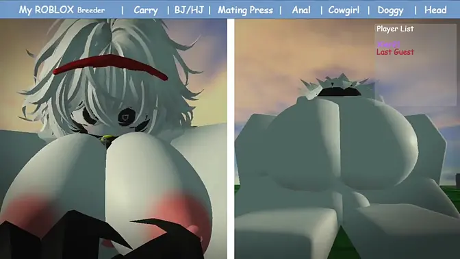 massive cock breeder takes cute Roblox girl