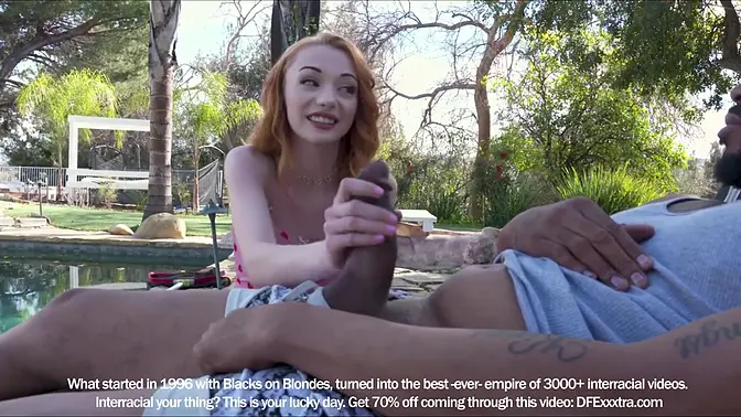 Petite beauty takes deepthroat in her first dirty movie