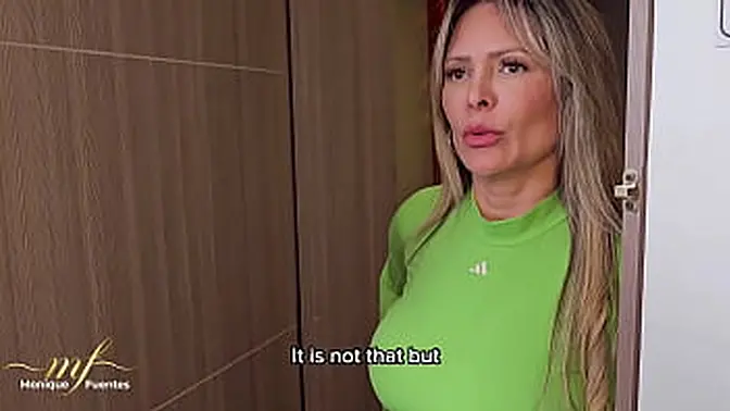 Cuckold hubby's big cock leaves busty MILF Monique Fuentes' mouth full of cum