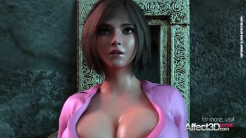 Monster's Meatgrinder Boils Bimbos' Bodacious Bosoms In Sick, Sinful 3D Sex Romp