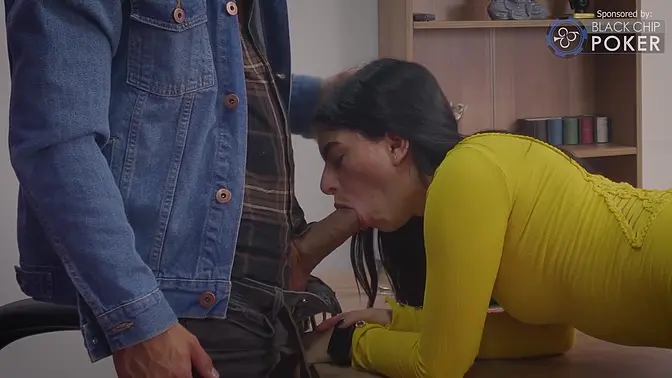 Latina Secretary Abby Motano Fucked By Bosses Phillip Car And Danny Clark - Abby Tits