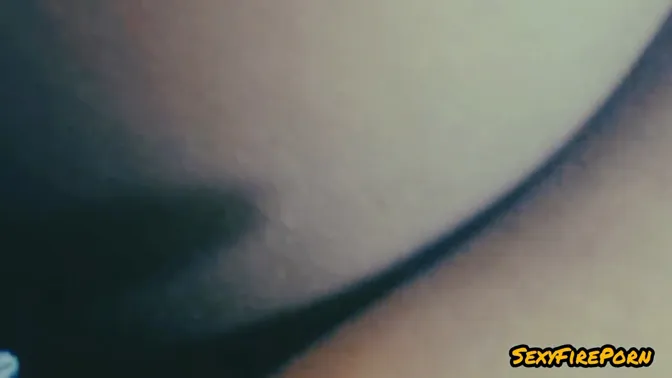 Busty amateur babe shows off her big tits