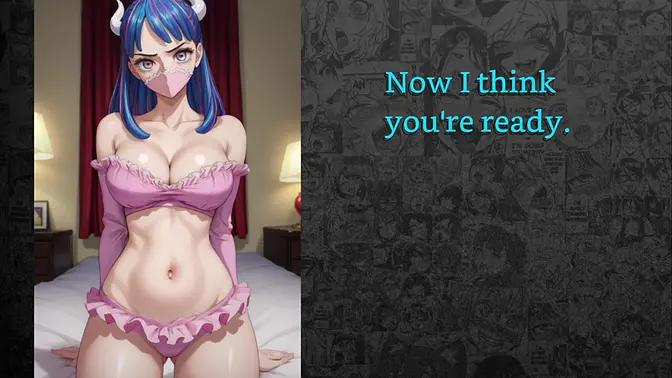 One Piece Femdom Training: NicoRobin & Uruti make you their pet