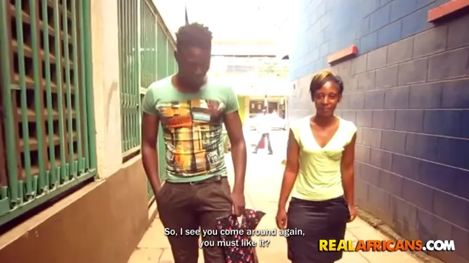 Steamy shower with black couple getting each other dirty