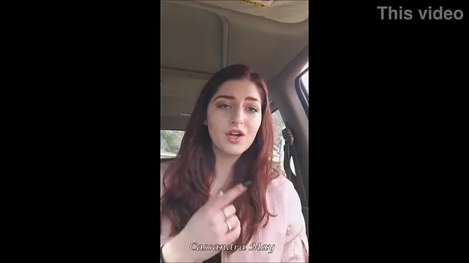 Smoking hot redhead with mouth and tongue fetish