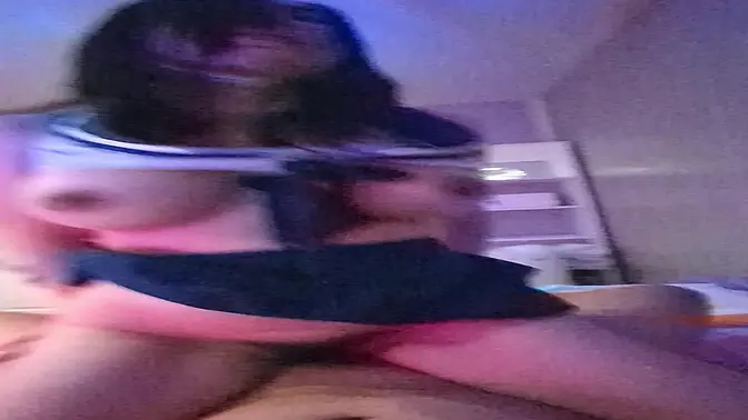 Asian amateur cosplay schoolgirl big tits riding cock