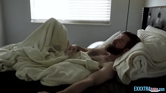 Tiny Christmas present leads to a big fuck session