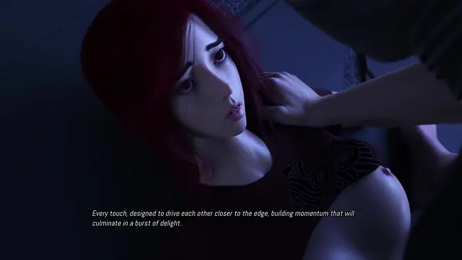 Busty red head takes a pounding from a huge cock