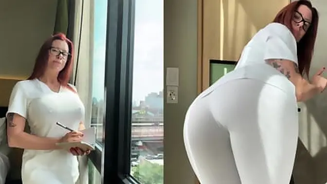 Step mom and step son's wild fuck session