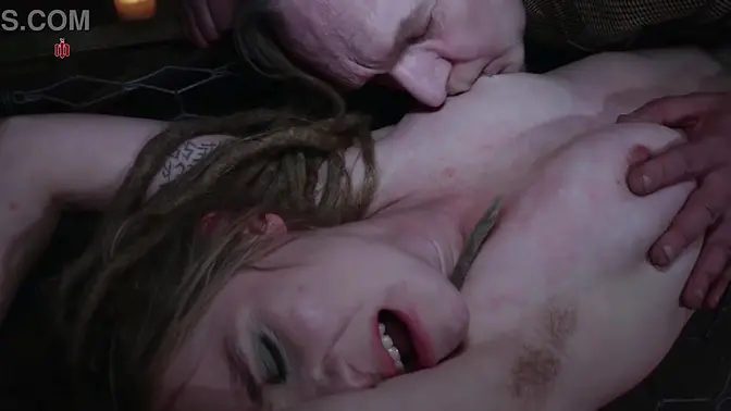 Two Cheating GFs Bound in Horror BDSM Fantasy