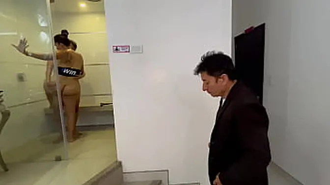 Busty Latina ready for rough anal and cock on her massive tits