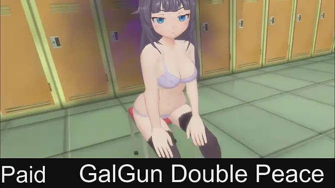 Sexy anime girls shoot high-powered sperm blasters