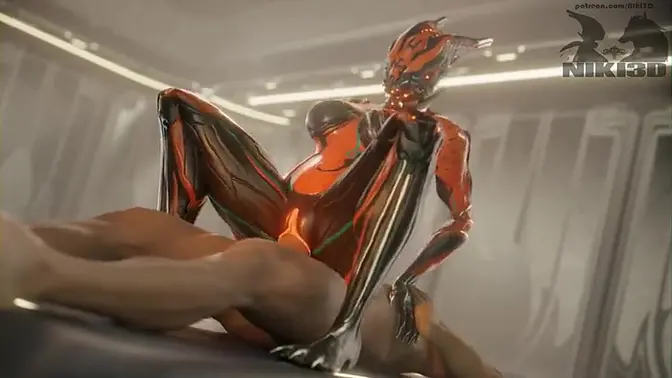 Niki3D Anime Mix - Sultry slut takes a big cock in 3D hentai