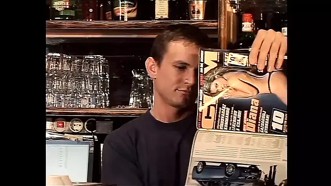 Christmas Dinner: Beautiful girl pleasured on doggy style