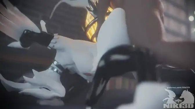 Sexy 3D anime girl sucks and fucks in hardcore hentai scene