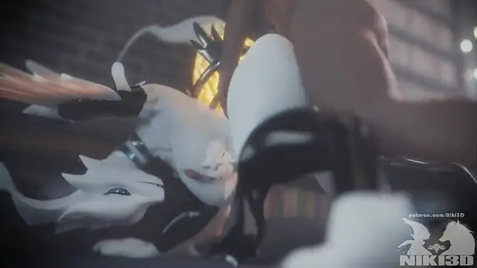 Sexy 3D anime girl sucks and fucks in hardcore hentai scene