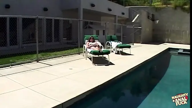 Sweet Brooklyn Night gets her juicy ass railed by two hung dudes