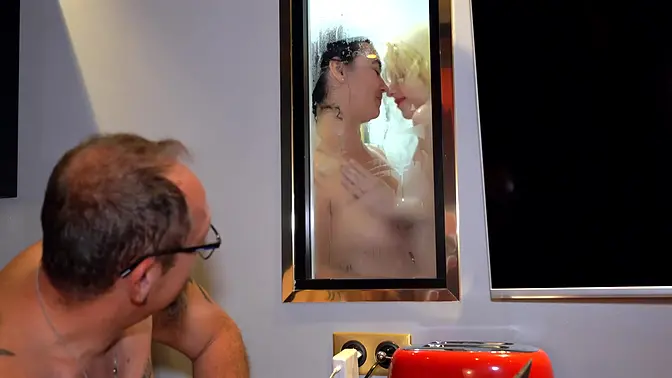 Matures' secret fantasy with a younger babe