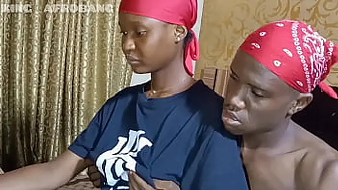 Amateur girl gets fucked while watching porn