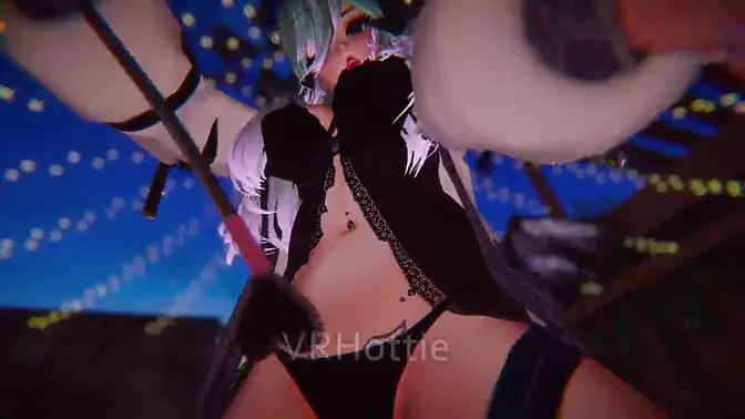 Femdom POV - Girl sits on your face, gives lap dance