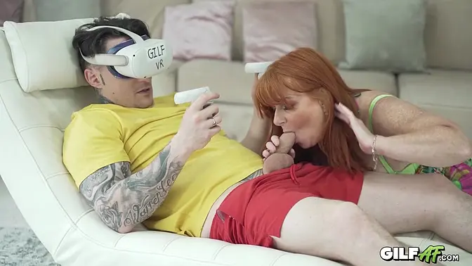 Redhead GILF Fucked VR Fantasy From GilfAF