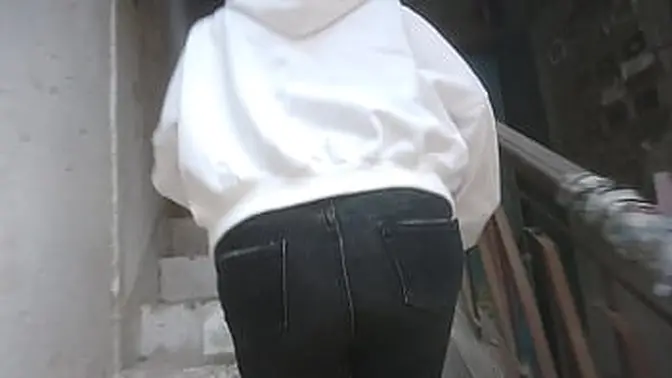 Businessman fucks Asian streetwhore while she begs for more