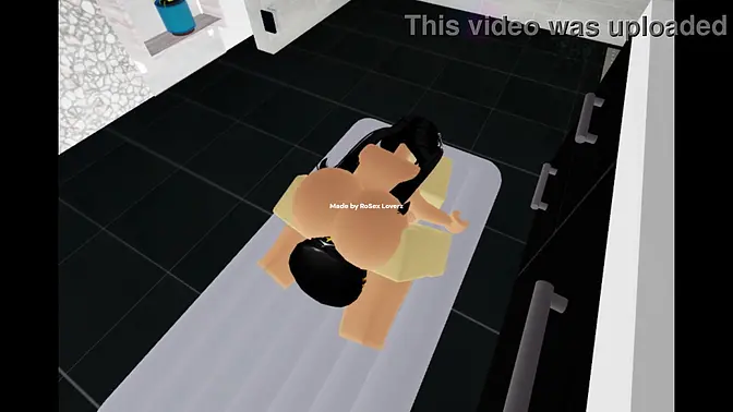 Jacob deep fucking her colleague Daisy in Roblox Condo! (They cummed twice!)