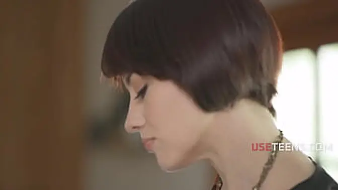 Step mom offers anytime fuck to relieve work stress