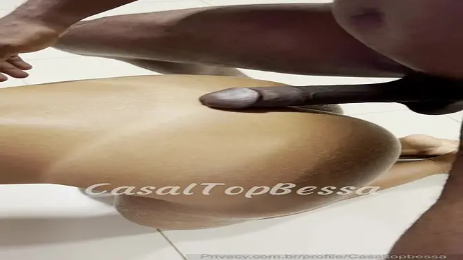 Steamy Bessa goes down on her man