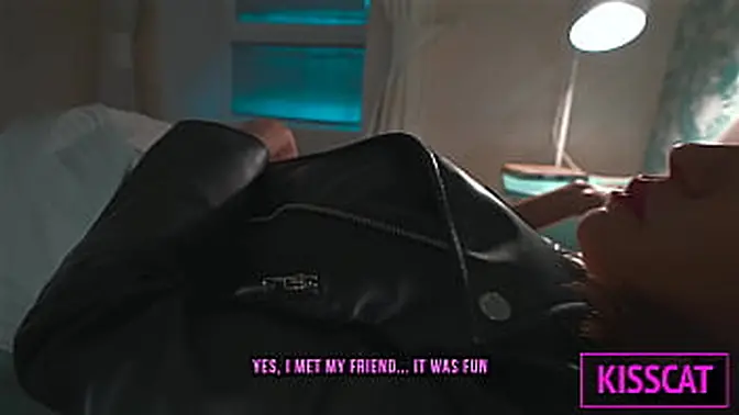 Busty MILF gets fucked in her stepson's bed