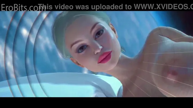 SciFi Futanari Tranny fucks massive Tittied Woman in Animated 3DX Sex