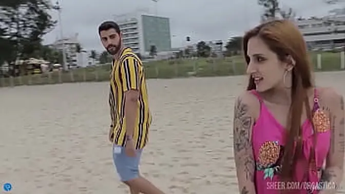 Latina beauty takes it all in her tight, willing pussy