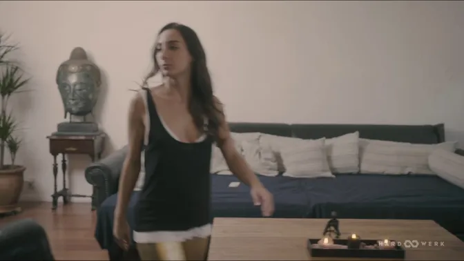 Ana B double bangs lucky studs