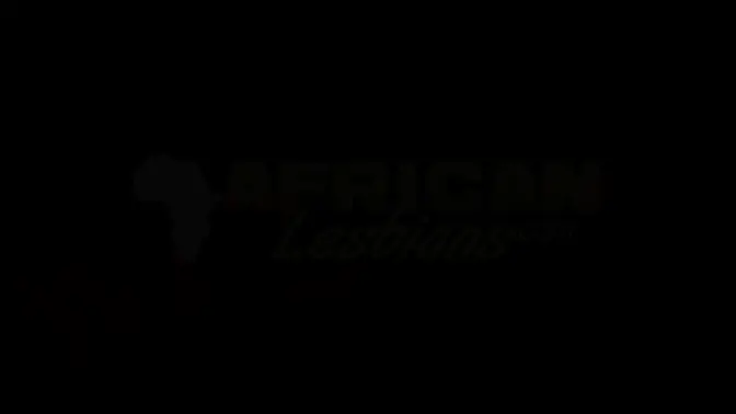 African girlfriends make out in public for voyeur enjoyment