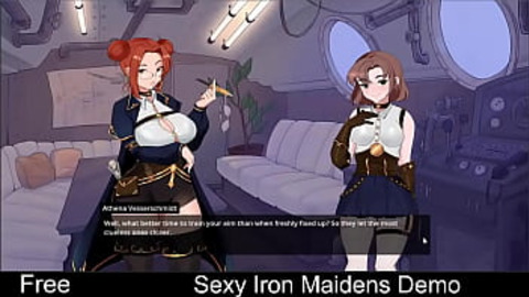 Steamy iron-wrapped nymphs get nasty with robotic lovers in this XXX-rated demo game extravaganza