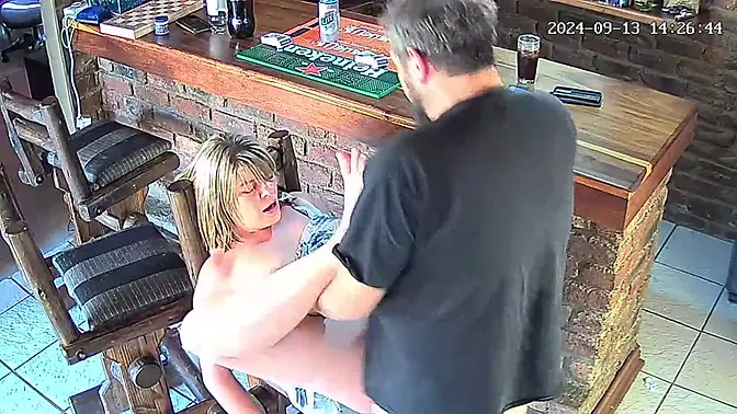 Cheating wife caught in compromising position