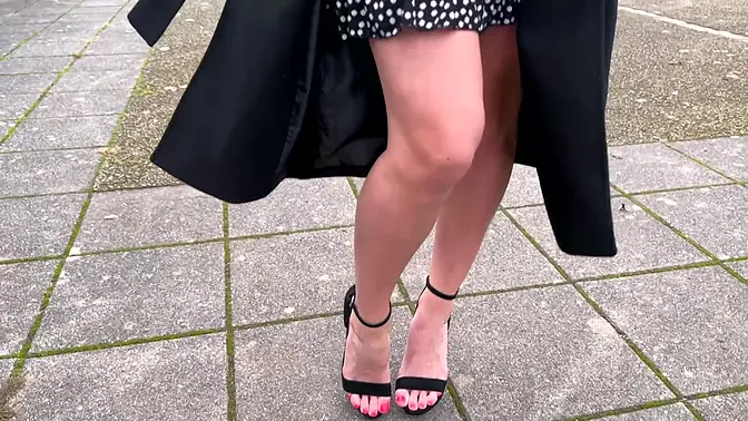 Alva fulfills the bet with a double dose of pleasure