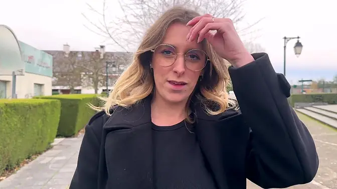 Alva fulfills the bet with a double dose of pleasure