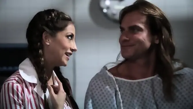 Hot nurse Jenna Haze takes it in the ass