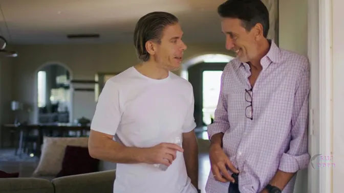 Young Mistress watches her friend fuck her submissive