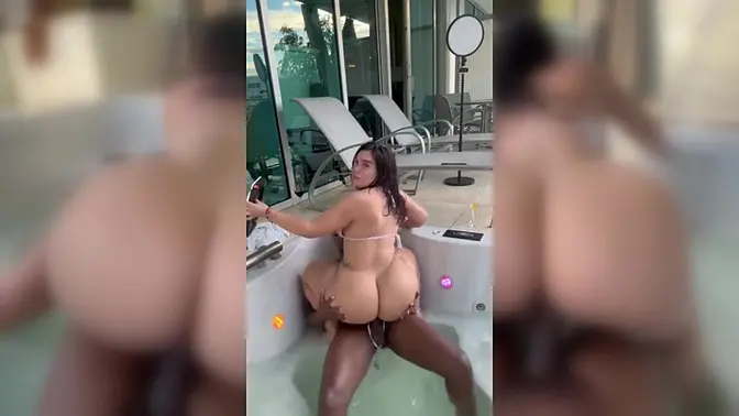 BBC pounds huge ass until she cums