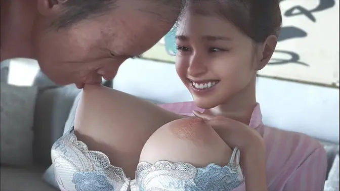 Realistic 3D Asian slut gets hardsex in doggystyle and missionary