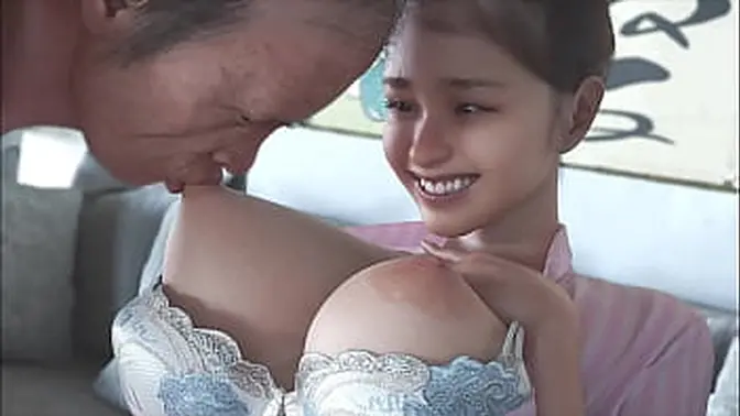 Realistic 3D Asian babe receives hardsex in doggystyle and missionary