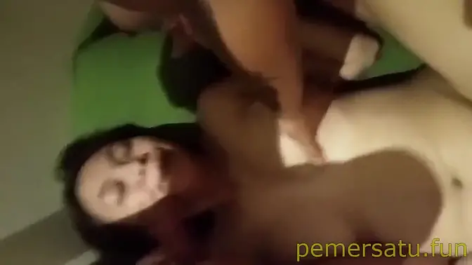 Hot ABG teens take turns riding a big cock