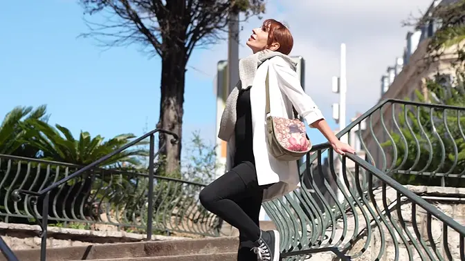 Emma Lets Two Studs Fill Her Welcoming Holes!